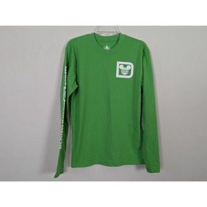 Walt Disney World long sleeve green white Tee Tshirt sz S